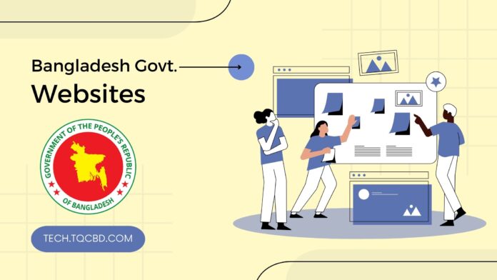 Full list of Bangladesh Govt. Websites